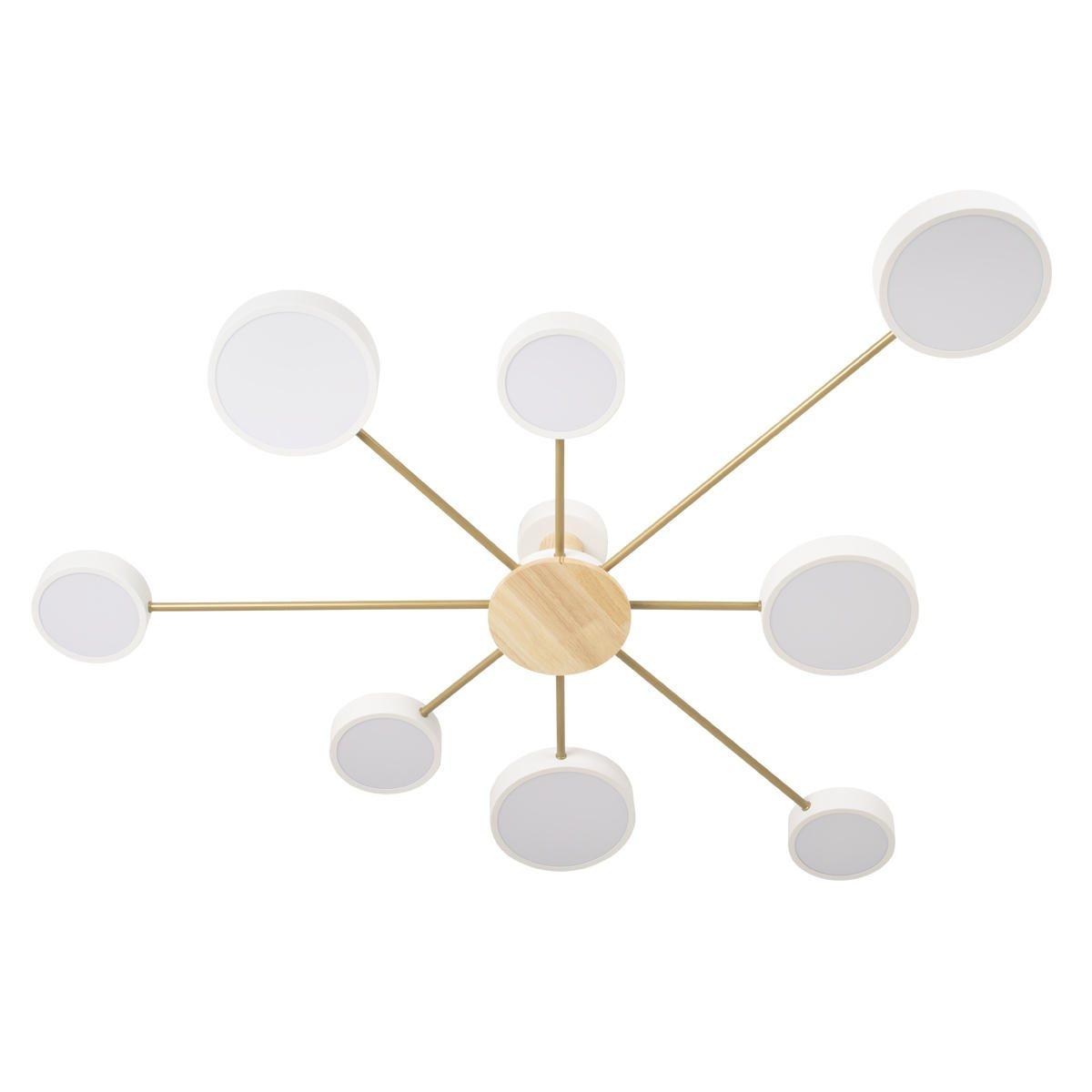 потолочная светодиодная люстра loft it sunrise 10316/8 white