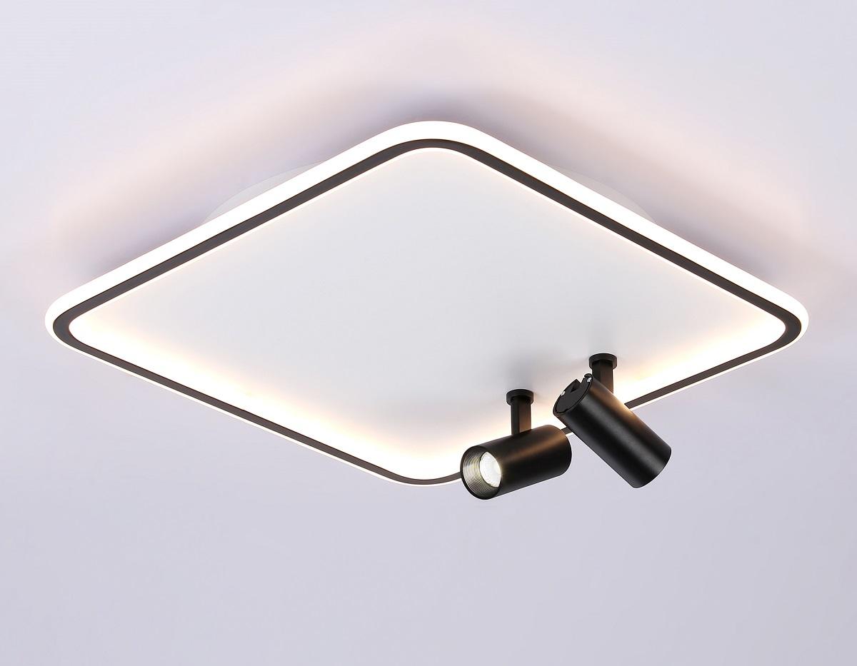 потолочный светодиодный светильник ambrella light comfort linetech fl5115