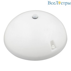 Потолочный светодиодный светильник (UL-00005230) Uniel ULW-K20B 8W/6000K SENSOR IP54 WHITE