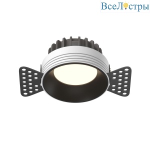 Встраиваемый светильник Maytoni Technical Okno DL055-8W3-4-6K-TRS-B
