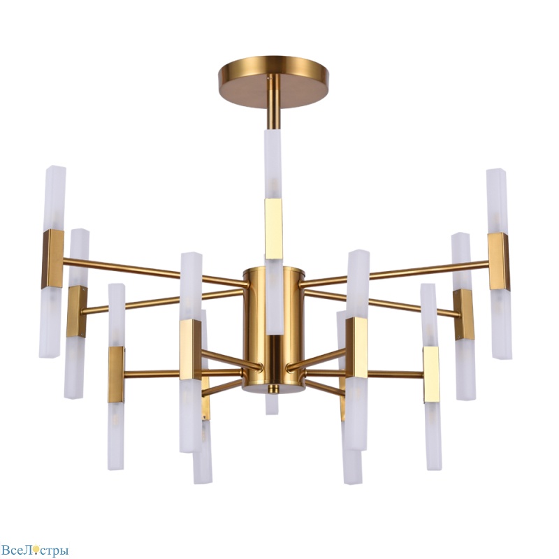 люстра на штанге arte lamp ramona a7410pl-24pb