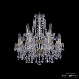 Подвесная люстра Bohemia Ivele Crystal 1403/8+4/160/2d G