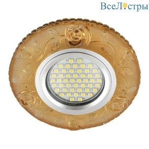 Встраиваемый светильник Fametto Luciole DLS-L150 Gu5.3 Glassy/Yellow