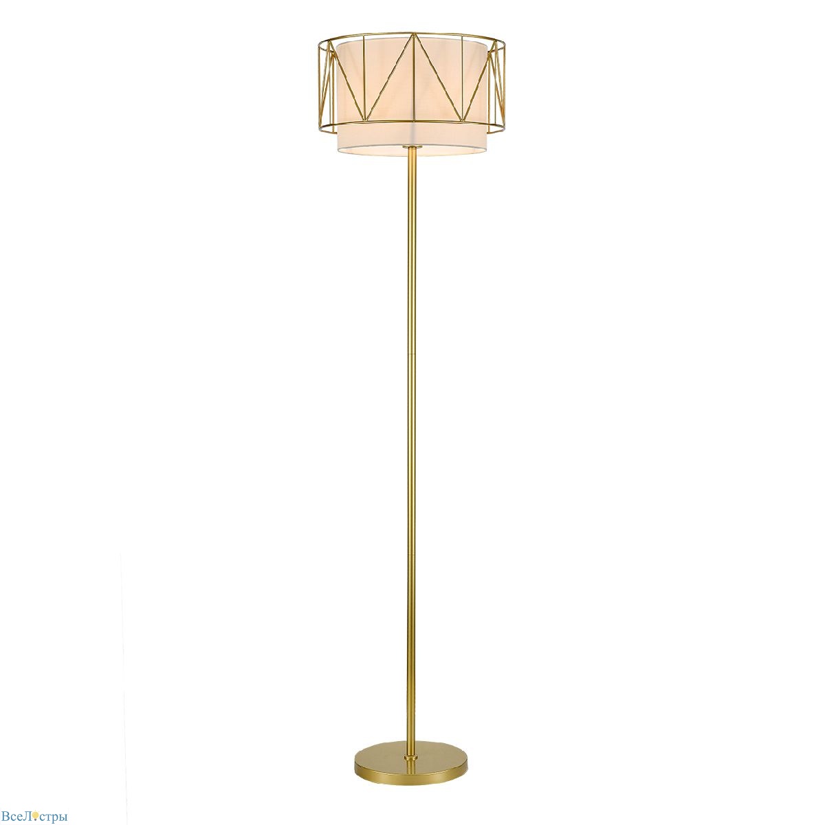торшер indigo charme 13016/1f gold v000466
