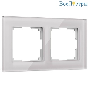 Рамка на 2 поста Werkel Favorit дымчатый W0021117 4690389159695