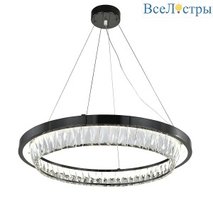 Подвесная люстра Indigo Riva 12045/1P Black V000103L