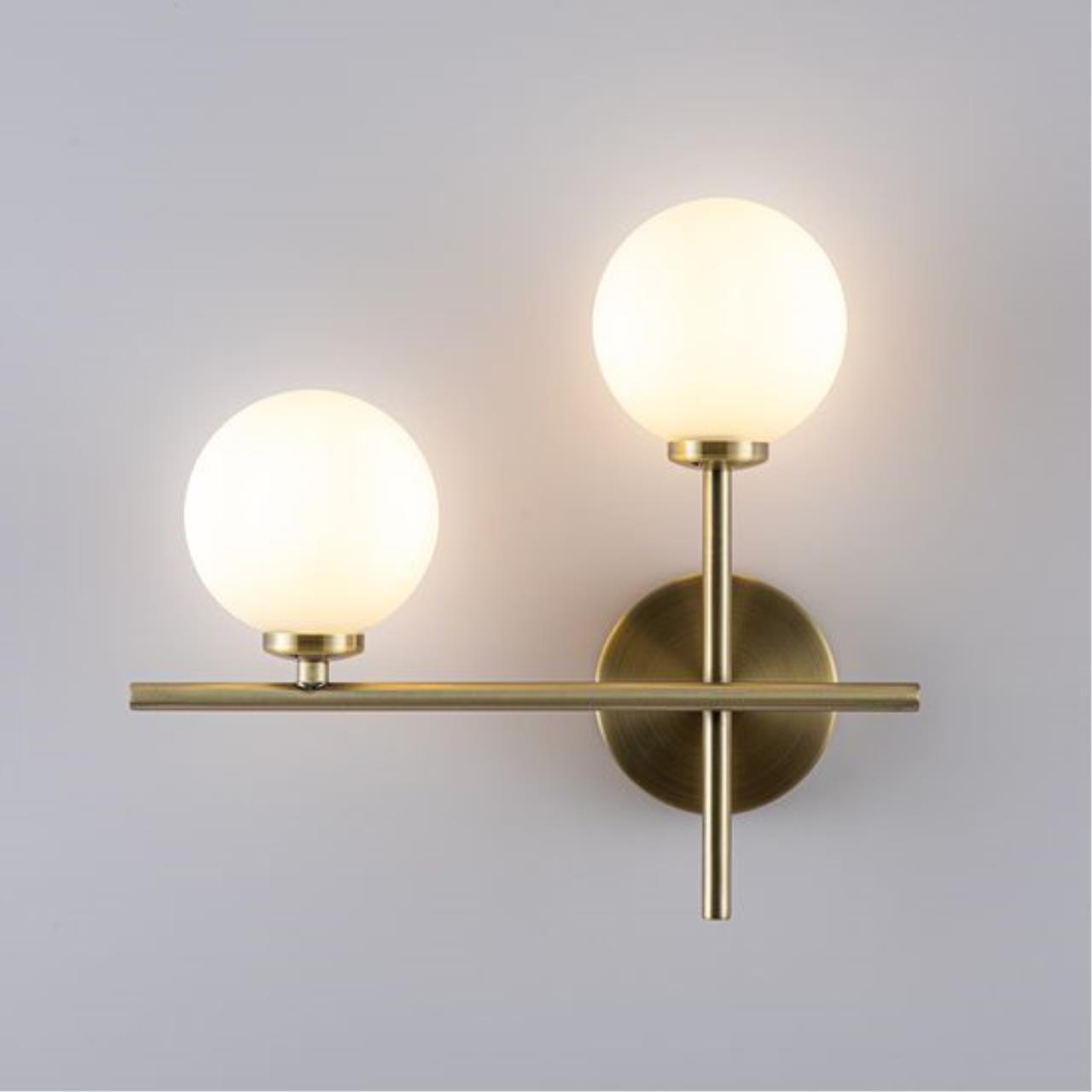 бра arte lamp bolla-piccolo a3988ap-2ab