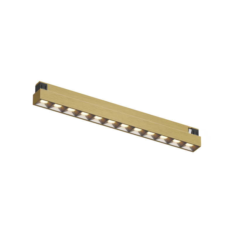 трековый магнитный светильник denkirs shine grill zigbee dk5971-sb