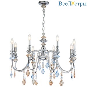 Подвесная люстра Lucia Tucci Maya 4450.8 Chrome