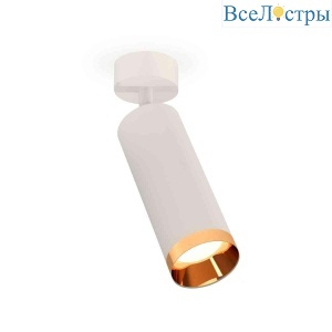 Комплект накладного светильника Ambrella light Techno Spot XM6342005 SWH/PYG белый песок/золото желтое полированное (A2202, C6342, N6134)