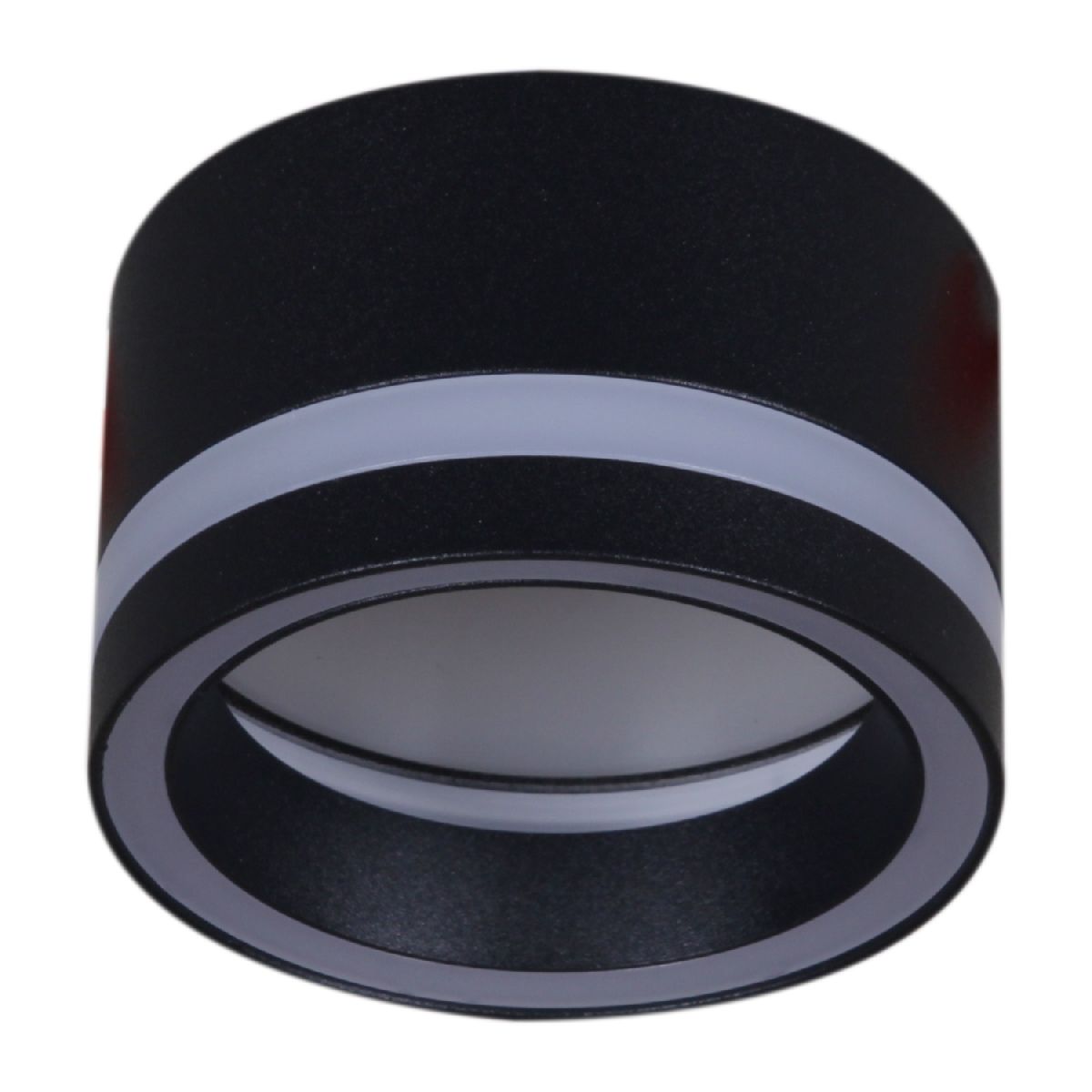 встраиваемый светильник reluce 53023-9.0-001ct gx53 bk