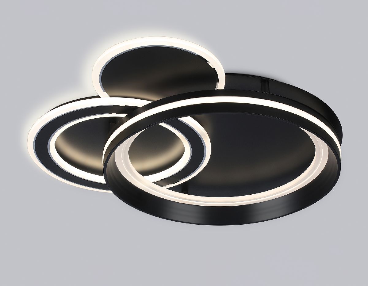 потолочная люстра ambrella light acrylica disk fa8515