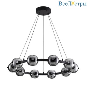Подвесная светодиодная люстра Arte Lamp Markab A2471LM-20BK