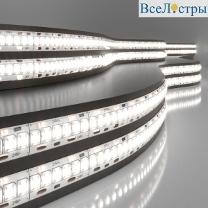 Светодиодная лента Elektrostandard 24V 16W 240Led 2835 IP65 дневной белый, 5м 4690389167584