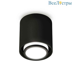 Комплект накладного светильника Ambrella light Techno Spot XS7723016 SBK/FR черный песок/белый матовый (C7723, N7121)