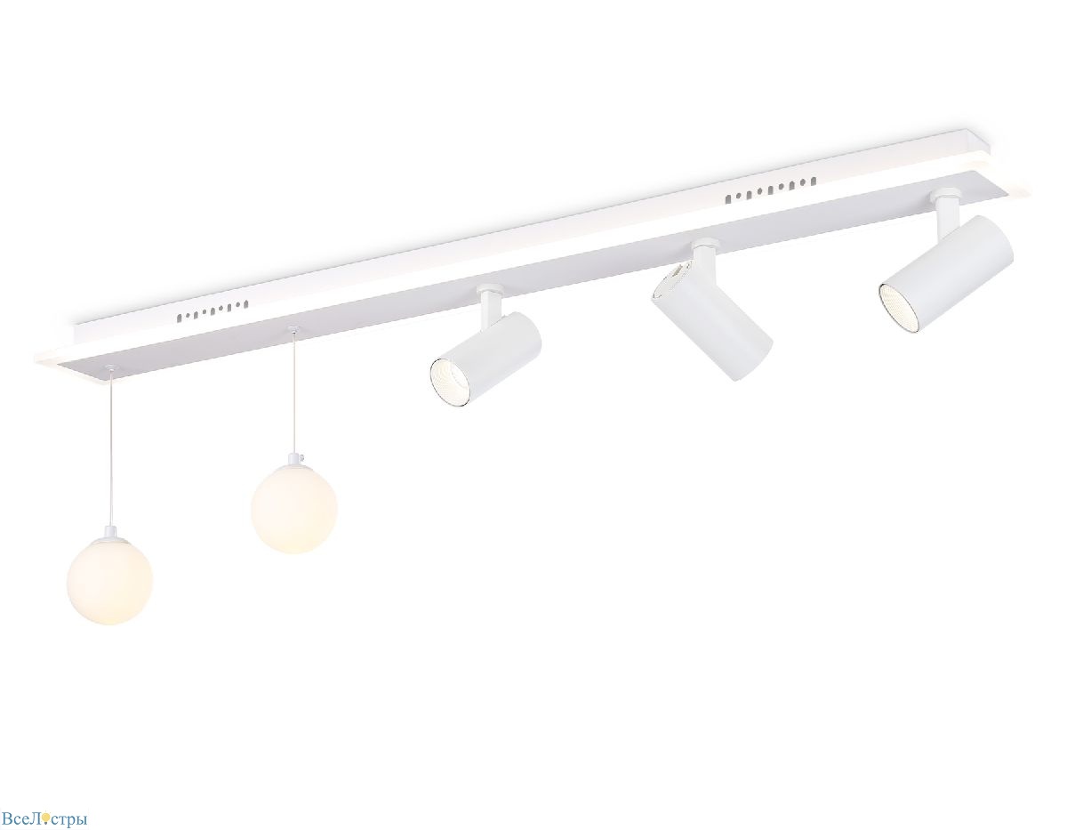 потолочная люстра ambrella light linetech fl66201