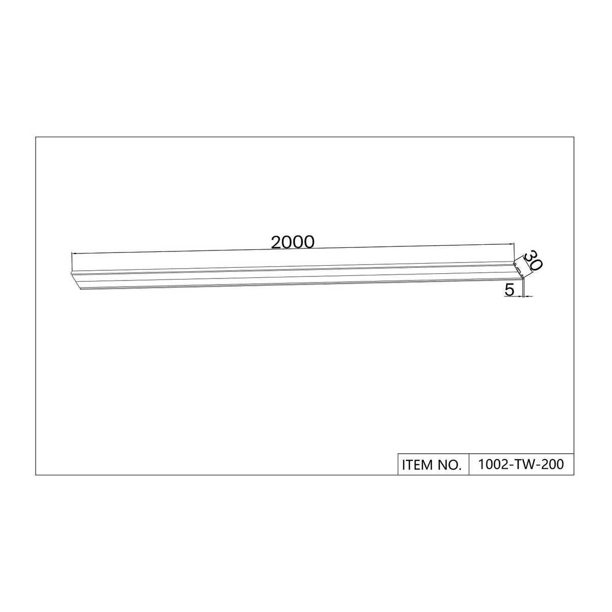 шинопровод favourite unika 1002-tw-200