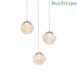 Подвесной светильник Delight Collection MD25030003-3A chrome/clear