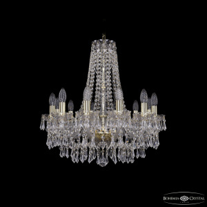 Подвесная люстра Bohemia Ivele Crystal 1403/12/195/h-60 G