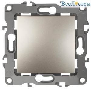 Выключатель одноклавишный ЭРА 12 10AX 250V 12-1001-04 Б0014630
