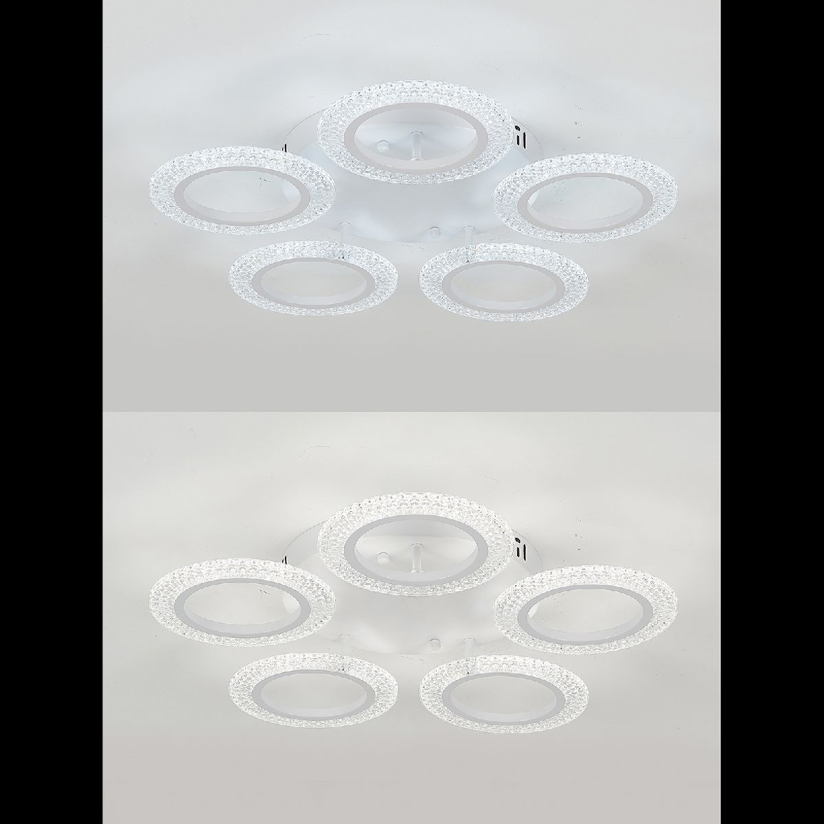 потолочная люстра natali kovaltseva simply led lamps 81122/5c