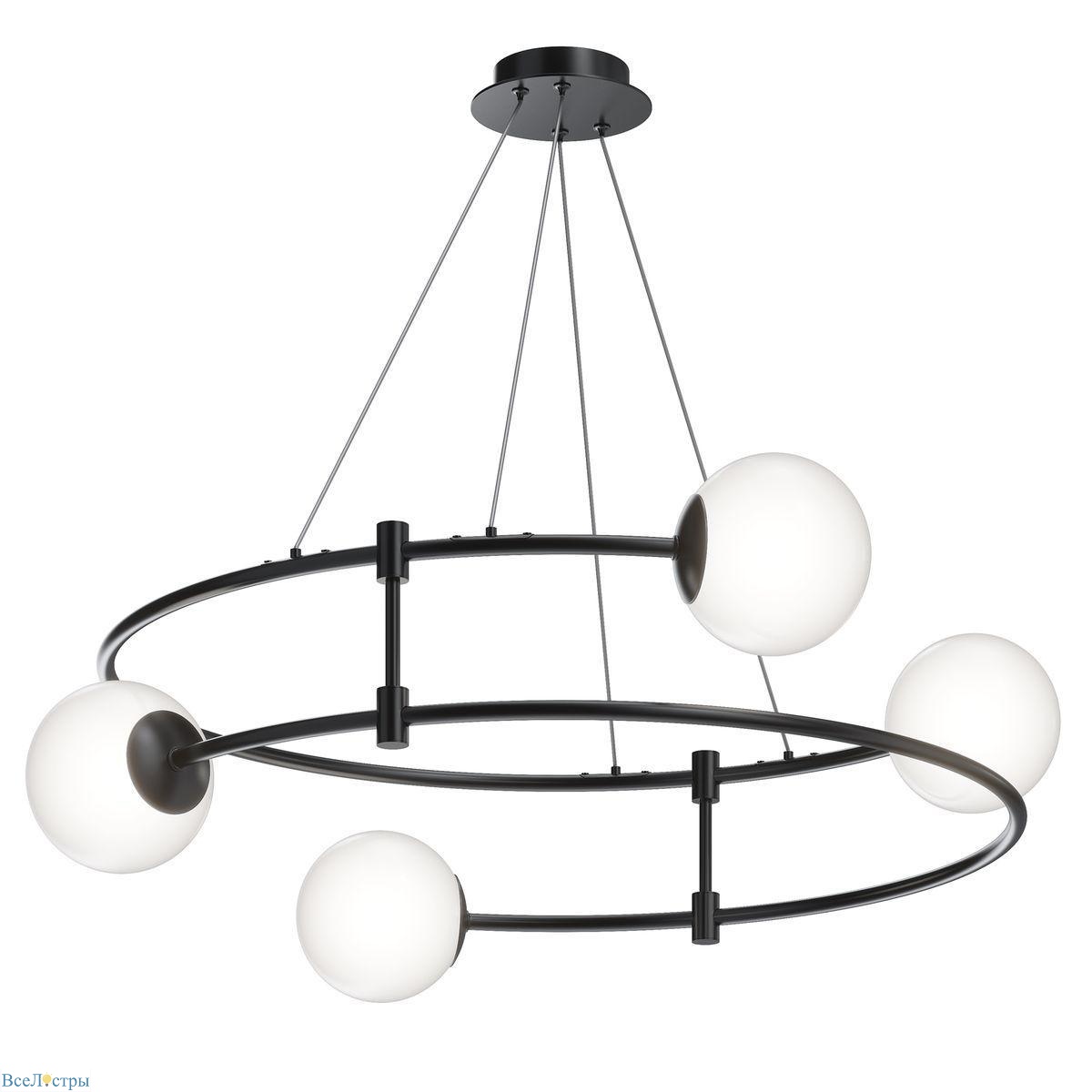 подвесная люстра maytoni balance mod317pl-04b