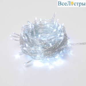 Светодиодная гирлянда (UL-00007201) Uniel 220V белый ULD-S1000-100/DTA White IP20