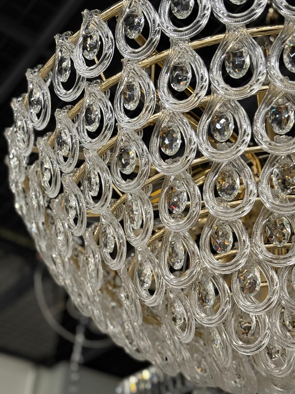 подвесной светильник newport acantia 5259+14/c gold м0070024