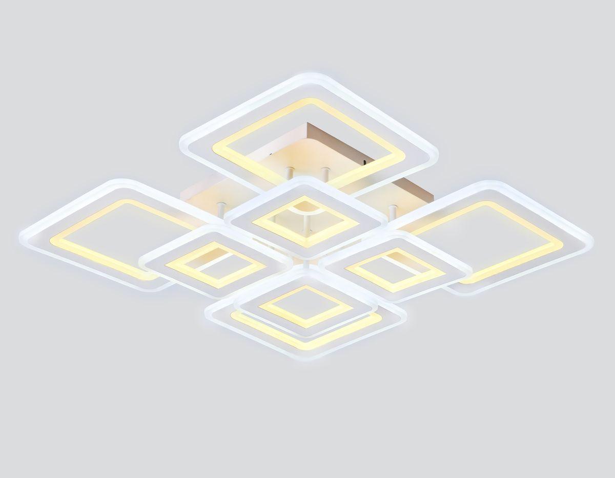 потолочная светодиодная люстра ambrella light acrylica original fa868
