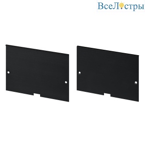Заглушка Arlight POWER-W100H70 BLACK глухая (Алюминий) 058520
