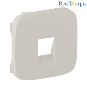 Лицевая панель Legrand Valena Allure аудиорозетки cлоновая кость 755366