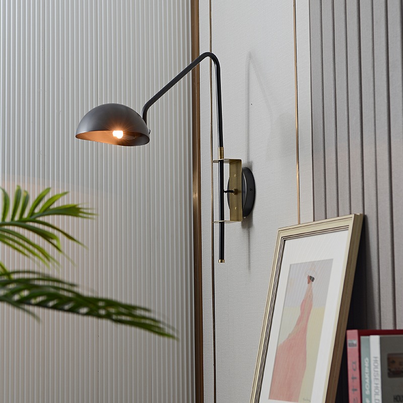 бра delight wall lamp mt9049-1wb black/bronze