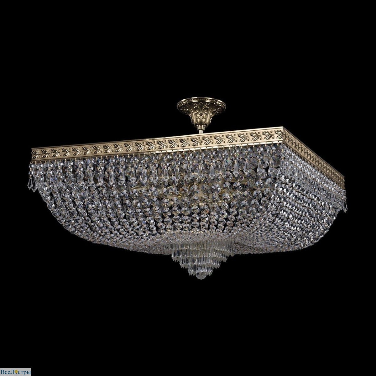 потолочная люстра bohemia ivele 19272/70iv g