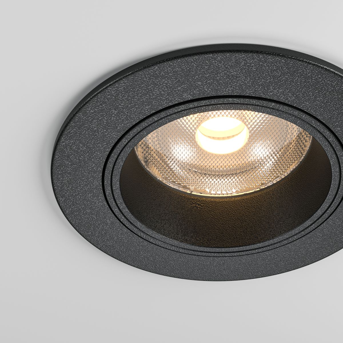 встраиваемый спот maytoni technical focus led dl125-l12-3k-b