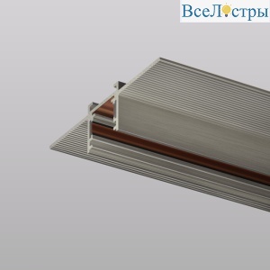 Шинопровод магнитный встраиваемый для ГКЛ Denkirs Shine Hide TR5702-DN