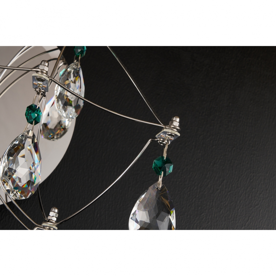 настенный светильник ilamp louvre w899 chrome