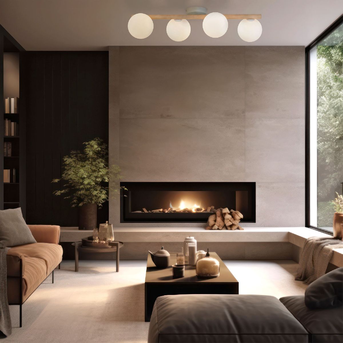 потолочный светильник tk lighting 5769 estera wood a068622