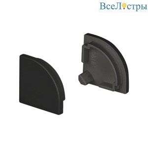 Заглушка Arlight SL-KANT-H16 ROUND BLACK глухая 037516