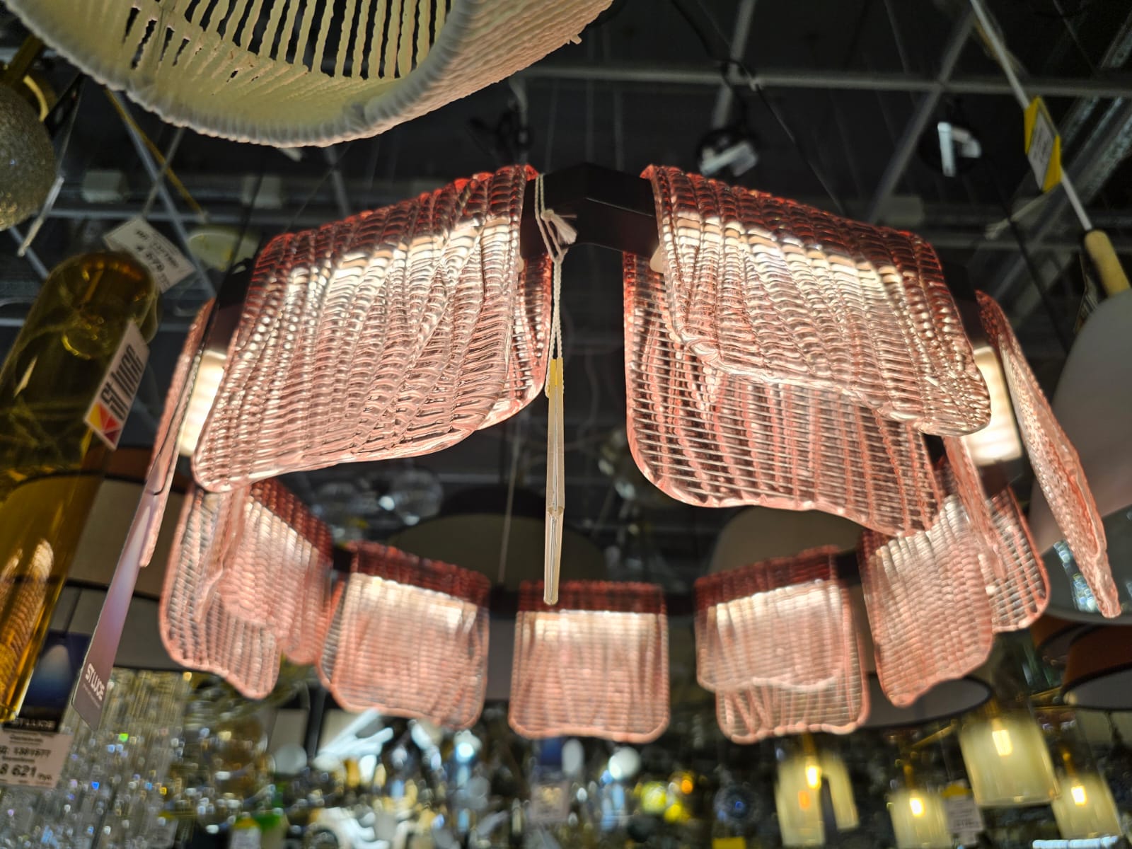 подвесная люстра st luce voile sl6021.403.54
