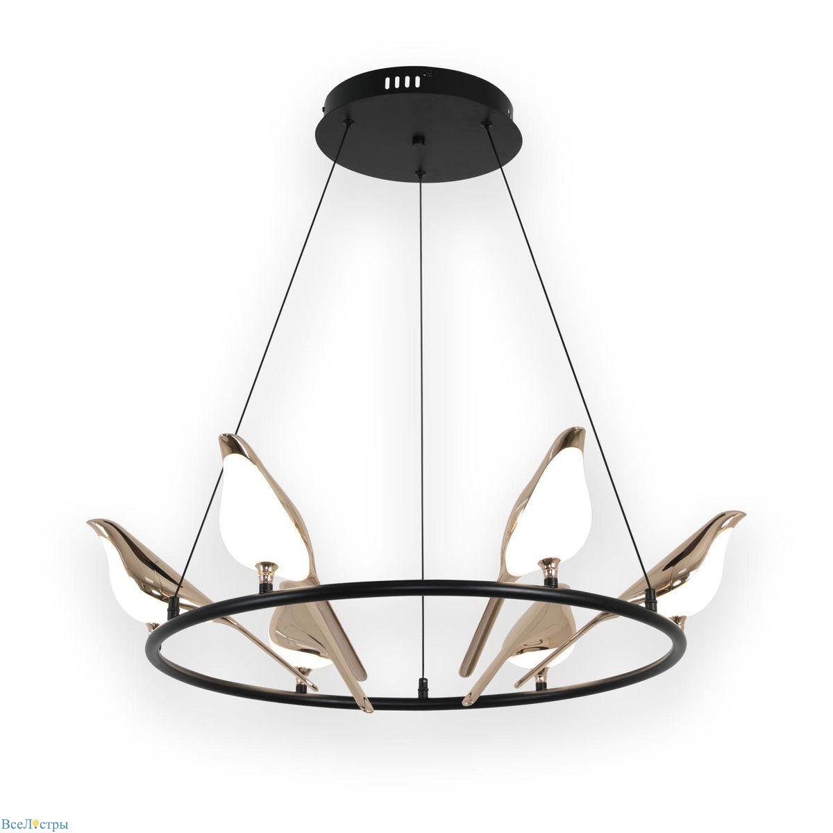 подвесная светодиодная люстра kink light арси 08446-6a,33