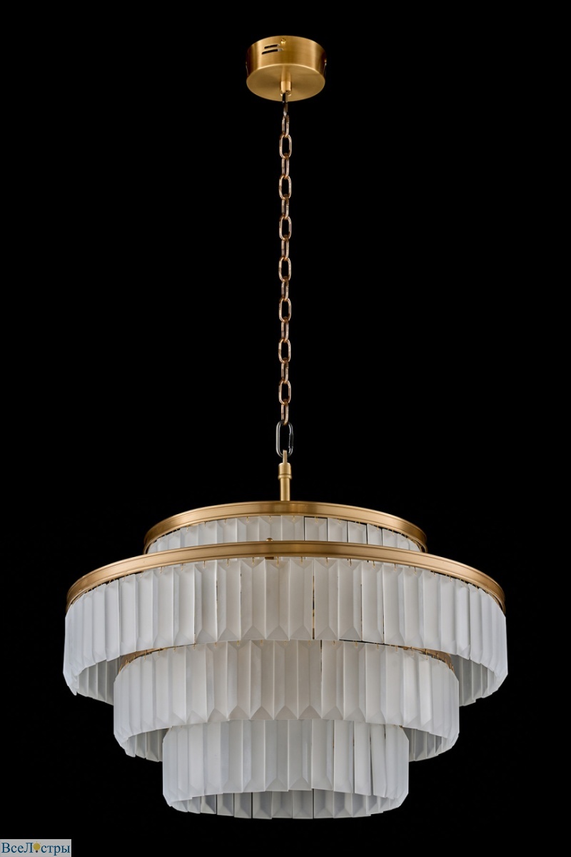 подвесная люстра mia le3014/800 brass