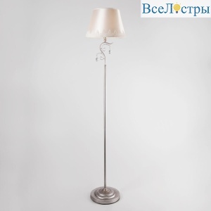 Торшер Eurosvet Incanto 01023/1 серебро