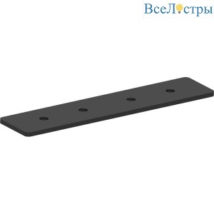 Соединитель прямой Feron черный LD2000 41975