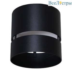 Накладной светильник Reluce 53017-9.5-001MN GX53 BK