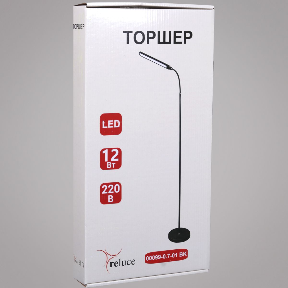 торшер reluce 00099-0.7-01 bk