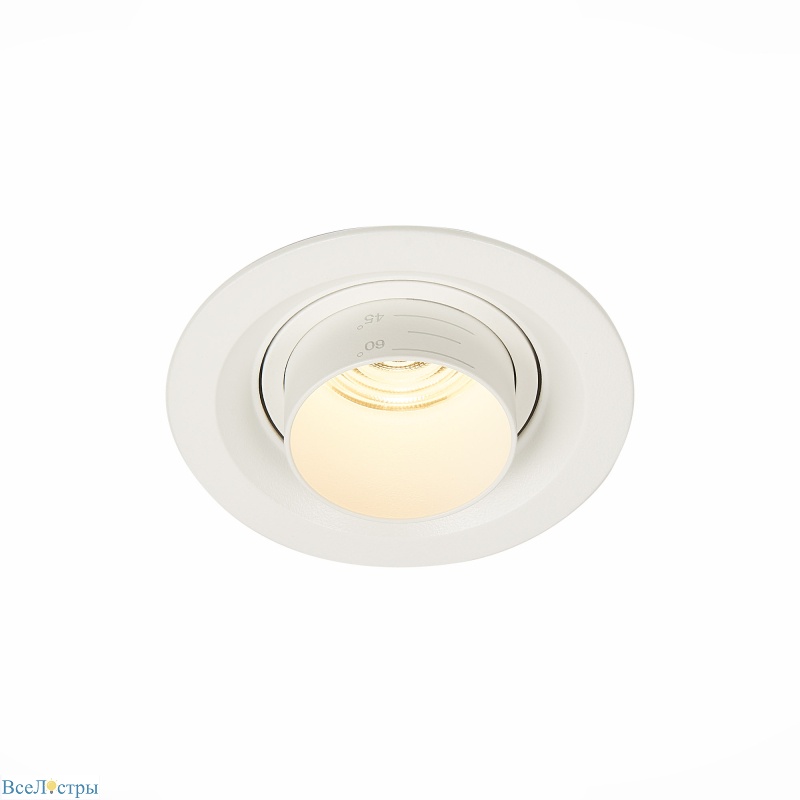 встраиваемый светильник st luce st701.538.07