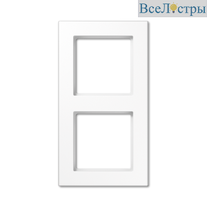 Рамка двухместная Jung AC582WW