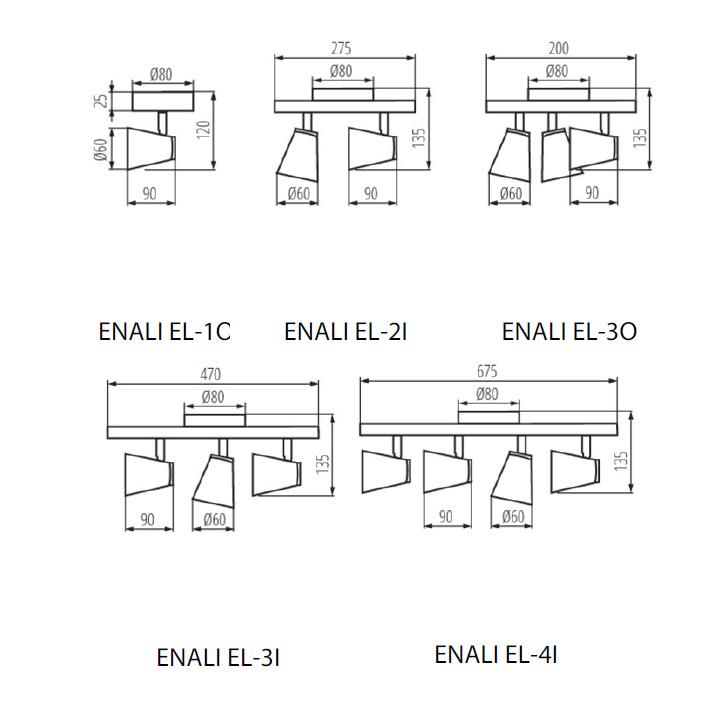 спот kanlux enali el-1o w 28760