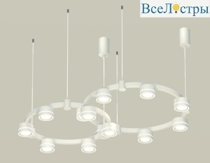 Комплект подвесного светильника Ambrella Light Techno Ring XR92081003 (A9208x2, C9236, C9231, N8433)
