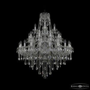 Подвесная люстра Bohemia Ivele Crystal 1415/20+10+5/300/3d Ni